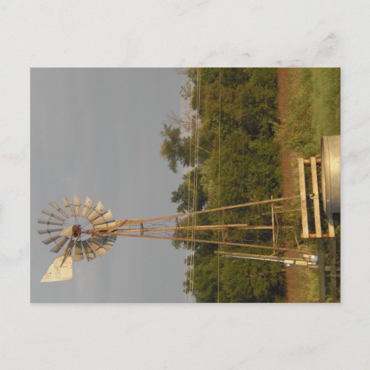 Windmühle 3 Postkarte (Vorderseite)