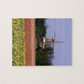 Windmühle auf den Birnengebieten Puzzle (Horizontal)