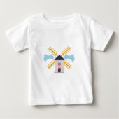 Windmühle Baby T-shirt (Vorderseite)