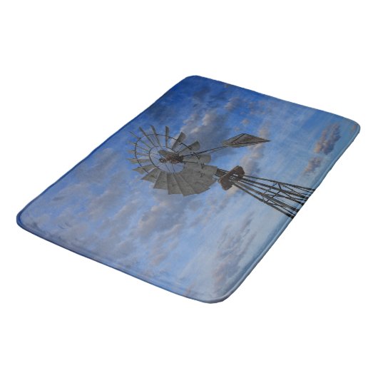 WINDMÜHLE BADEMATTE (Schrägansicht)