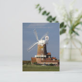 Windmühle bei Cley, Nordnorfolk Postkarte (Stehend Vorderseite)
