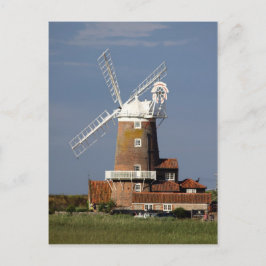 Windmühle bei Cley, Nordnorfolk Postkarte