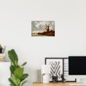 Windmühle bei Wijk Bij Duurstede [1]. Von Jacob I Poster (Heimbüro)