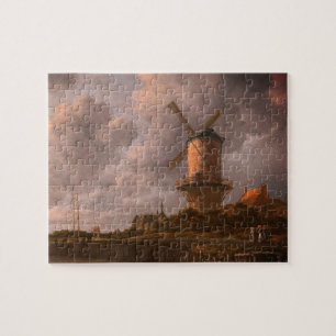 Windmühle bei Wijk bij Duurstede: Puzzle