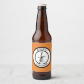 Windmühle Bierflaschenetikett (Vorderseite)