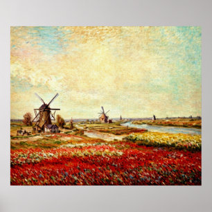 Windmühle Bullfeld Poster