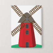 Windmühle Button (Vorderseite)