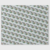 Windmühle, Delft Look, Geschenkpapier (Flach)