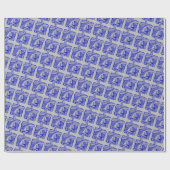 Windmühle, Delft Look, Geschenkpapier (Flach)