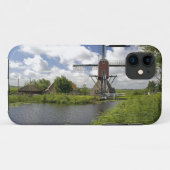 Windmühle entlang eines Kanals östlich von Leiden Case-Mate iPhone Hülle (Rückseite (Horizontal))