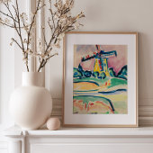 Windmühle | Ernst Ludwig Kirchner Poster