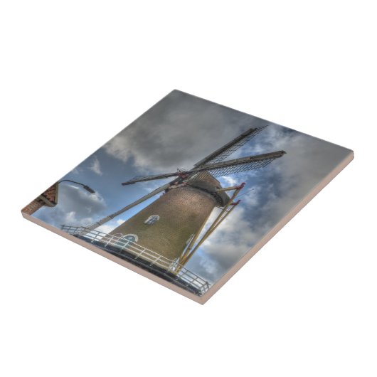 Windmühle Fliese (Seite)