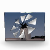 Windmühle Fotoblock (Vorderseite)