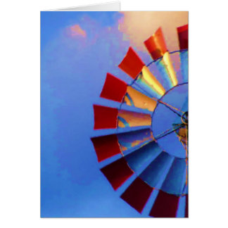 Windmühle gegen blauen Himmel, Indianapolis,