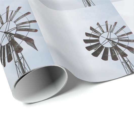 Windmühle Geschenkpapier (Rolleneckpunkt)