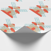 Windmühle Geschenkpapier (Ecke)