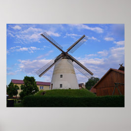 Windmühle Holzhausen Poster