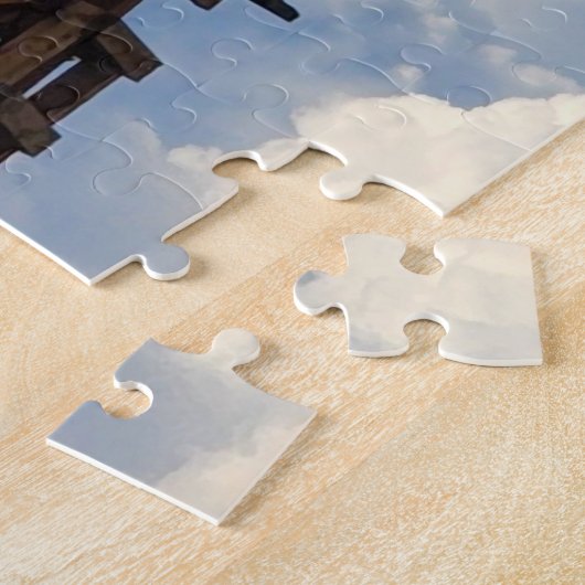 Windmühle im Sky-Foto Puzzle (Seite)