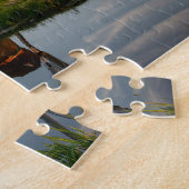 Windmühle in der Landschaft in Holland-Laubsäge Puzzle (Seite)