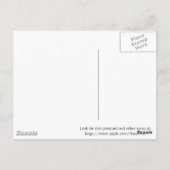 Windmühle in Dusk Postkarte (Rückseite)