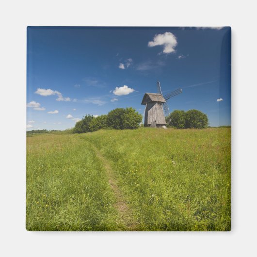 Windmühle in Mikhailovskoye Magnet (Vorne)