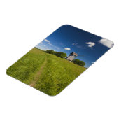 Windmühle in Mikhailovskoye Magnet (Linke Seite)