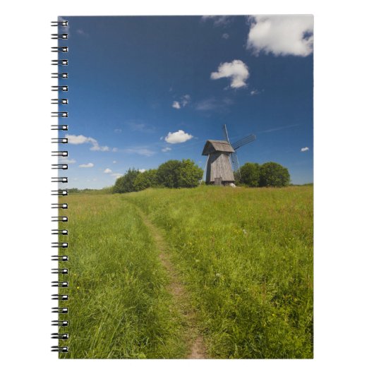 Windmühle in Mikhailovskoye Notizblock (Vorderseite)