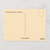 Windmühle in Pakruojis Litauen Postkarte (Rückseite)