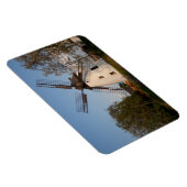 Windmühle in Podersdorf Magnet (Rechte Seite)