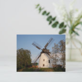 Windmühle in Podersdorf Postkarte (Stehend Vorderseite)