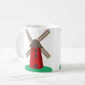 Windmühle Kaffeetasse (Vorderseite Links)