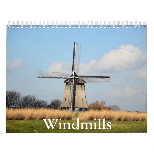 Windmühle Kalender (Titelbild)