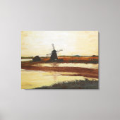 Windmühle Leinwanddruck (Vorderseite)