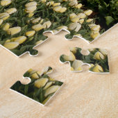 Windmühle mit Tulpen Blume vertikal Puzzle (Seite)