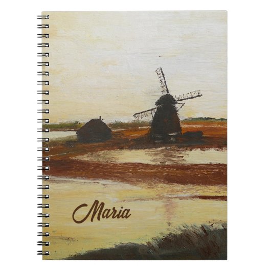 Windmühle Notizblock (Vorderseite)