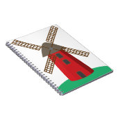 Windmühle Notizblock (Rechte Seite)