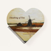 Windmühle Notizblock (Vorderseite)