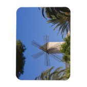 Windmühle, Palma, Mallorca, Spanien Magnet (Vertikal)