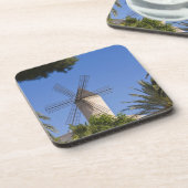 Windmühle, Palma, Mallorca, Spanien Untersetzer (Linke Seite)