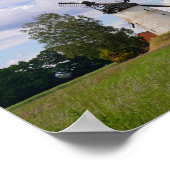 Windmühle Petershagen Friedewalde Poster (Ecke)