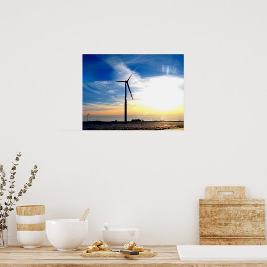 Windmühle Poster (Küche)