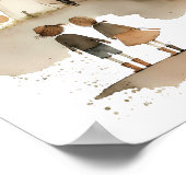 Windmühle Poster (Ecke)