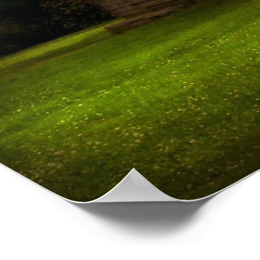 Windmühle Poster (Ecke)