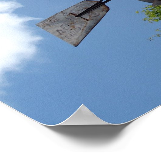 Windmühle Poster (Ecke)