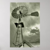 Windmühle Poster (Vorne)