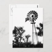 Windmühle Postkarte (Vorne/Hinten)