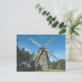 Windmühle - Postkarte (Stehend Vorderseite)