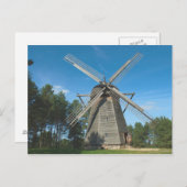 Windmühle - Postkarte (Vorne/Hinten)