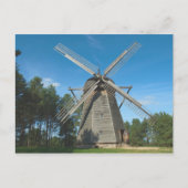 Windmühle - Postkarte (Vorderseite)