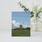 Windmühle Postkarte (Stehend Vorderseite)